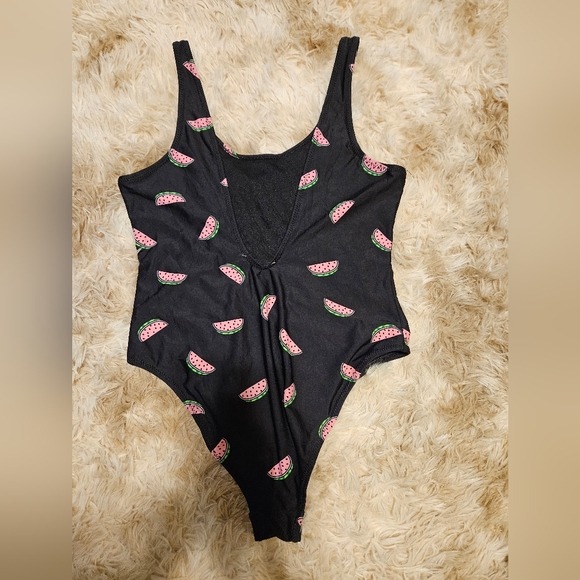 Watermelon Black Swimsuit - Picture 6 of 6